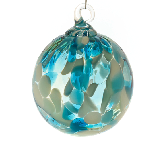 Sea Glass Ornament by Glass Eye Studio